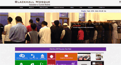 Desktop Screenshot of blackhallmosque.com